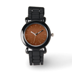 Montre Bière Racine avec minuscules bulles Art Arrière - 