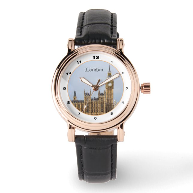Montre Big Ben Horloge & Londres, Westminster /Parlement  (Recto)