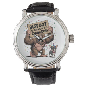 Montre Bigfoot est jaloux de mon Chihuahua
