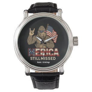 Montre Bigfoot 'La Mérique Toujours Manquée' Patriote 4 j
