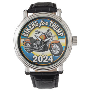 Montre Bikers Pour Trump 2024 - Cyclisme Patriotique