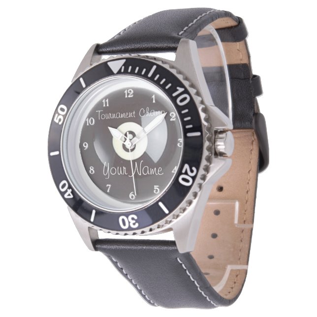 Montre Billard 8 Ball Watch (Incliné)