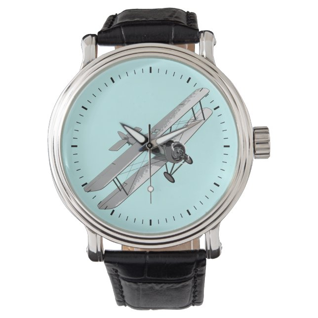 Montre Biplan vintage (devant)