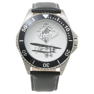 Montre biplane vintage