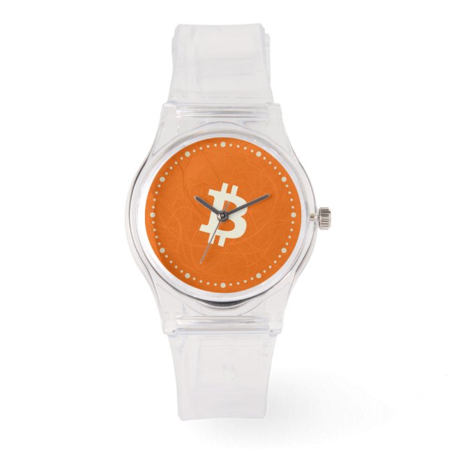 Montre Bitcoin Classic Orange (Neuron) (Recto)