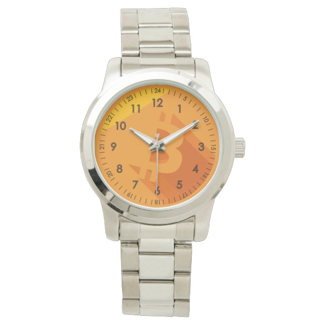 Montre Bitcoin Designer (devant)