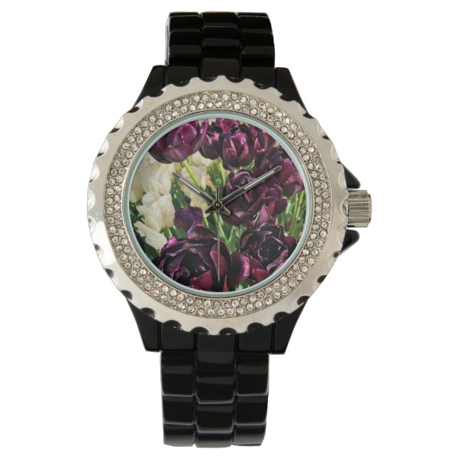 Montre Black Hero Tulips, Oregon (devant)