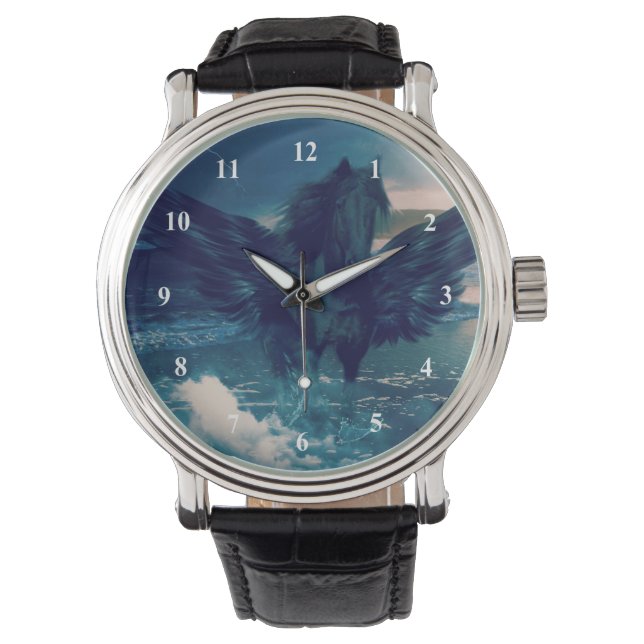 Montre Black Pegasus Emerging (devant)