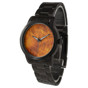 Montre Black Watch masculin avec le visage de la photo du