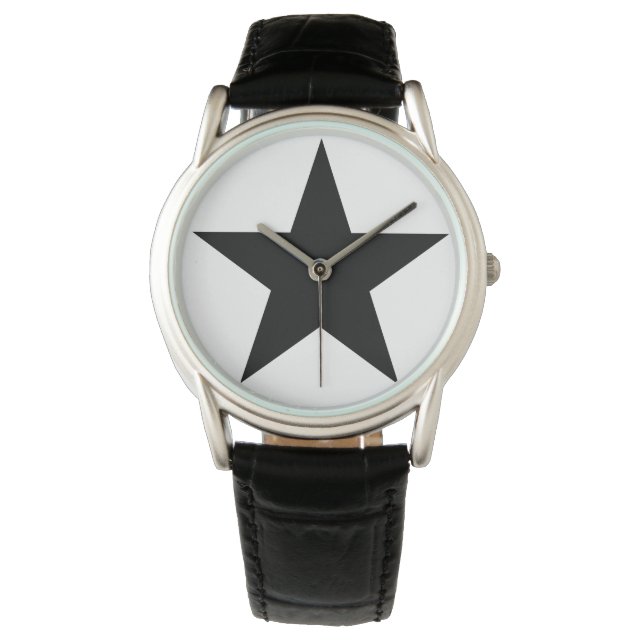 Montre Blackstar - Leather S (Hommes - Femmes) (devant)