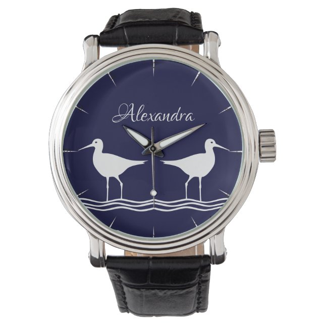 Montre Bleu Bleu Bleu Bleu Bleu Bleu Bleu Sandpiper (devant)