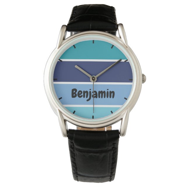 Montre Bleu cool (devant)