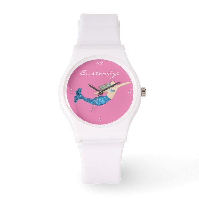 Montre Bleu-queue Sirène nager Thunder_Cove (Recto)