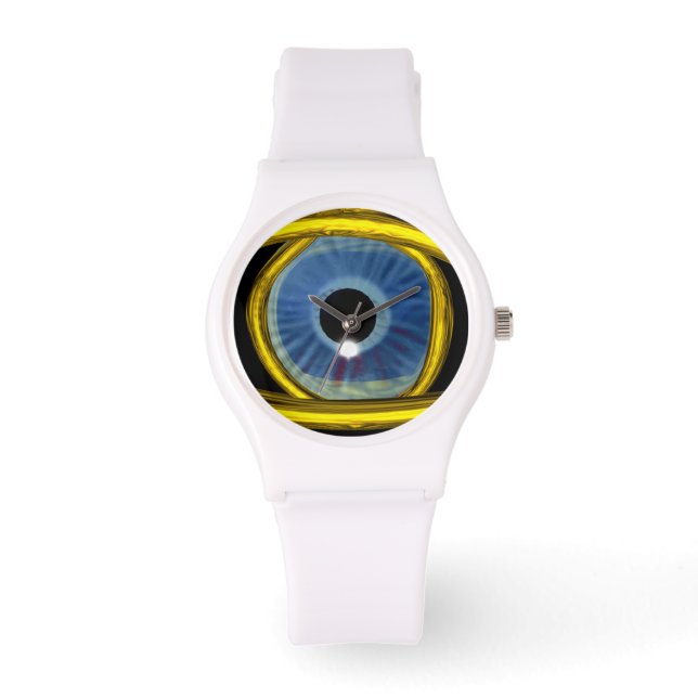 MONTRE BLEUE TALISMAN / YEUX BLEU (Recto)