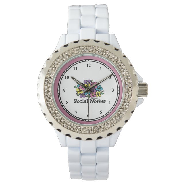Montre Blooms des travailleurs sociaux (devant)