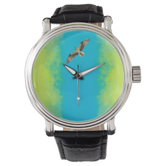 Montre Blue and yellow