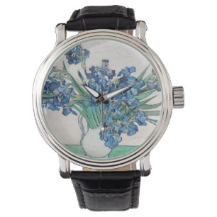 Montre Blue Irises par Vincent Van Gogh Art