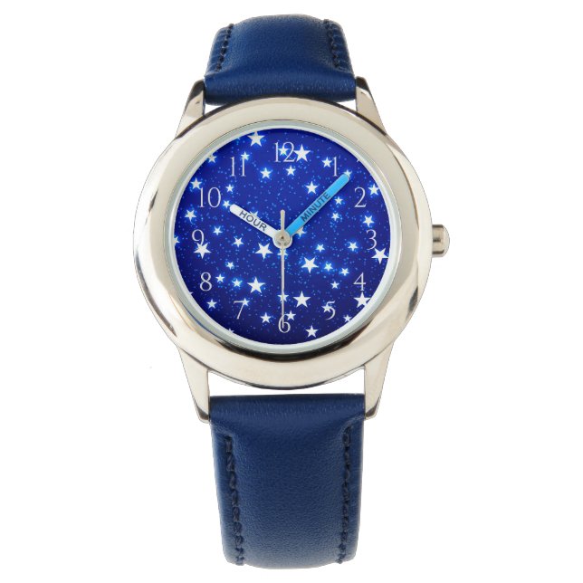 Montre Blue Stargazer Kids (devant)