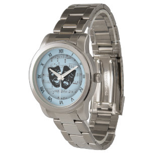 Montre Blue Unite Music and Theatre Mask Watch