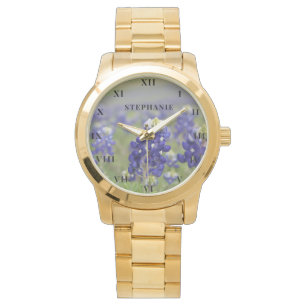 Montre Bluebonnets Texas Flower Lupine Floral