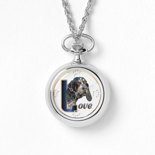 Montre Bluetick Coonhound Love Don (Recto)