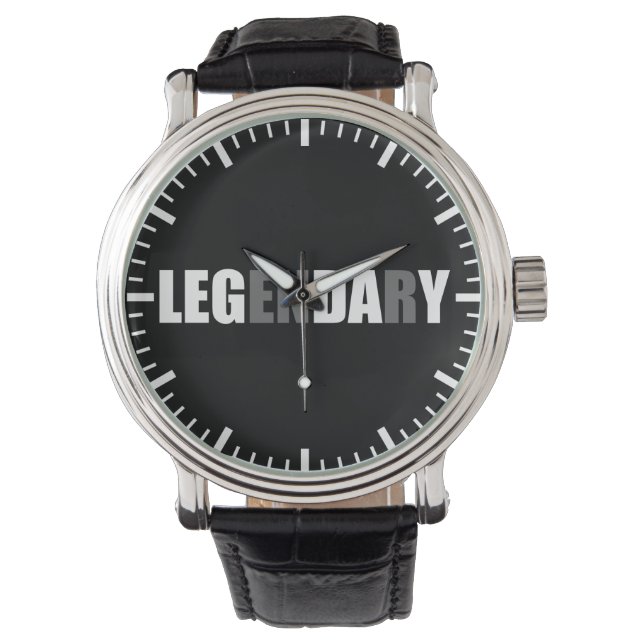 Montre Bodybuilding - Jour de la Jambe - Légendaire (devant)