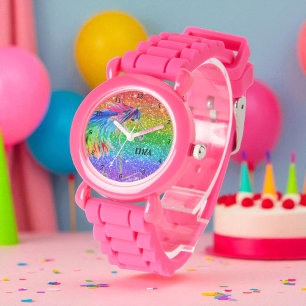 Montre Boho Rainbow Parties scintillant Cute Girls Unicor