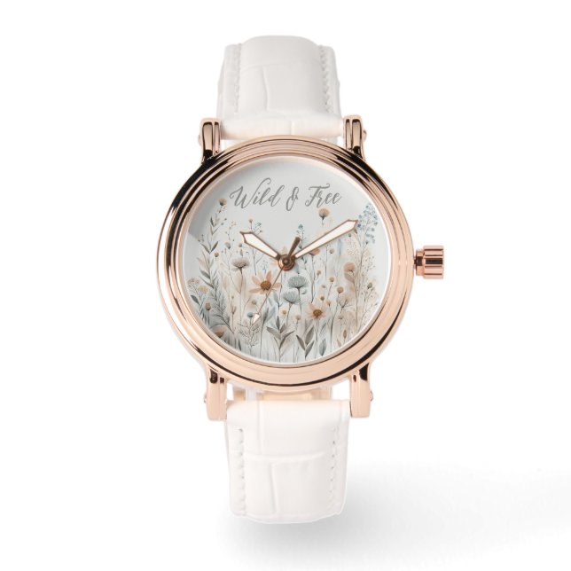 Montre Boho Wildflower (Recto)