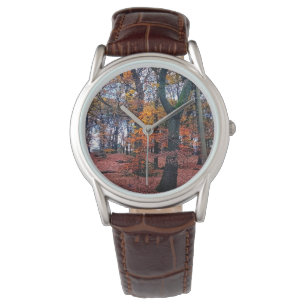 Montre Bois d'automne