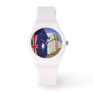 Montre Boîtes de bain, Middle Brighton Beach, Port