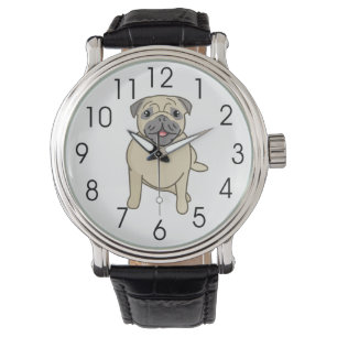 Montre Bon Carlin assis, Illustration numérique
