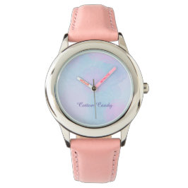 Montre Bonbons en coton doux avec texte changeant