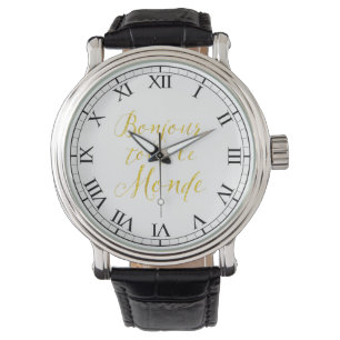 Montre Bonjour chacun ! Bonjour Tout Le Monde !