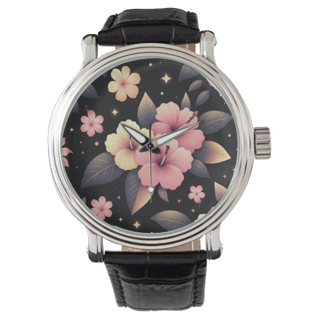 Montre Bonjour Hibiscus (devant)