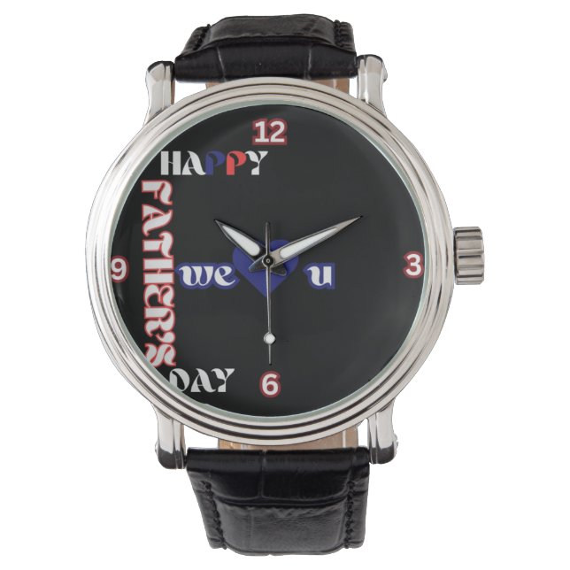Montre Bonne Fête des pères F-Formation e-Watch (devant)