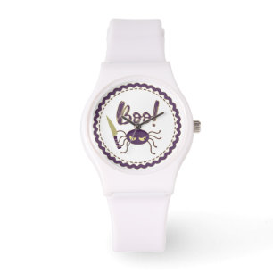 Montre Boo drôle Halloween personnage d'araignée main