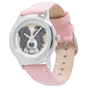 Montre Bordure Collie Chien 3D inspiré