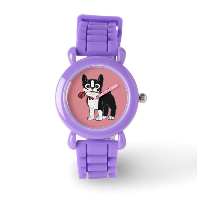 Montre Boston Terrier (Recto)