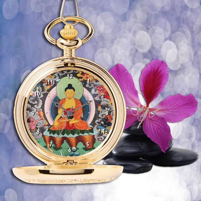 Montre Bouddha Shakyamuni, méditation, bouddhisme tibétai (Créateur téléchargé)