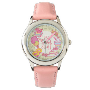 Montre Boulangerie et boissons vertes