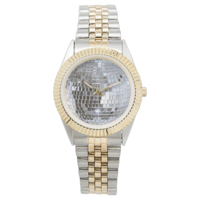 Montre Boule Disco En Miroir 1 (devant)