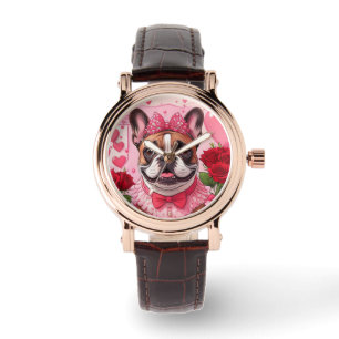 Montre Bouledogue Français Amoureux French Bulldog