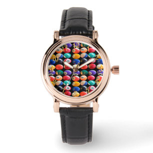 Montre Boules Huit Numérotées Et Colorées,
