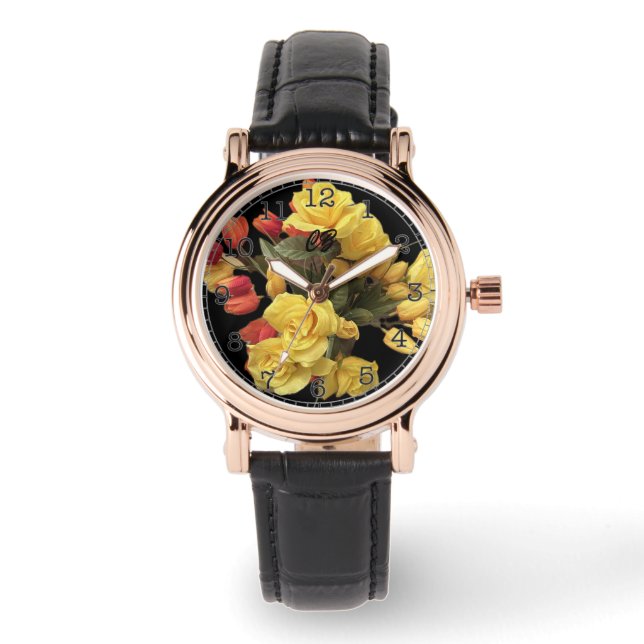 Montre "Bouquet" (Recto)