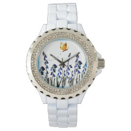 Montre Bouteilles à papillon Floral