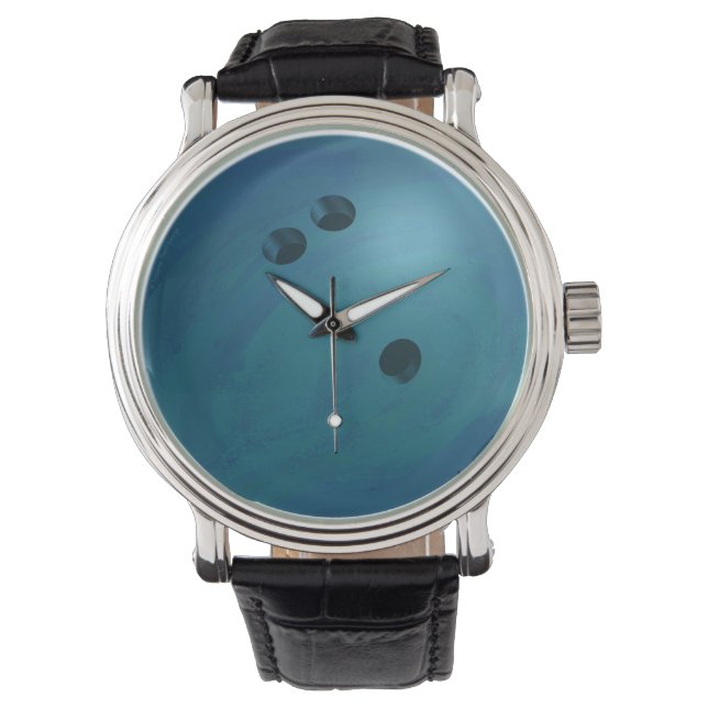 Montre Bowling Ball Blue (devant)