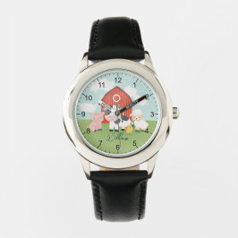 Montre Boys Farm Animal Barnyard Kids