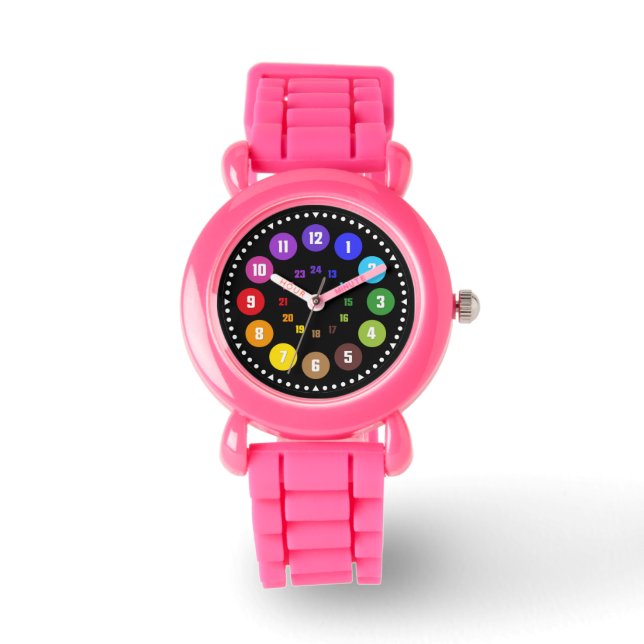 Montre-bracelet comme montre pour enfants - cadeau (Recto)
