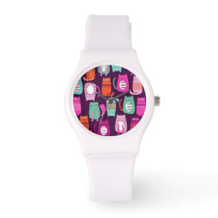 Montre-bracelet de chats