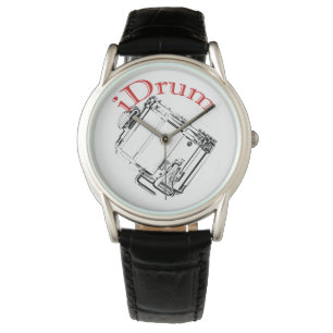 Montre-bracelet de marche de batteur de tambour